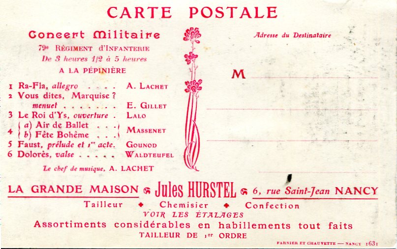 Concert militaire -r