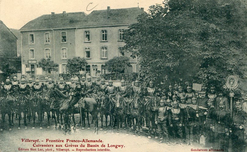 Cuirassiers aux Grèves