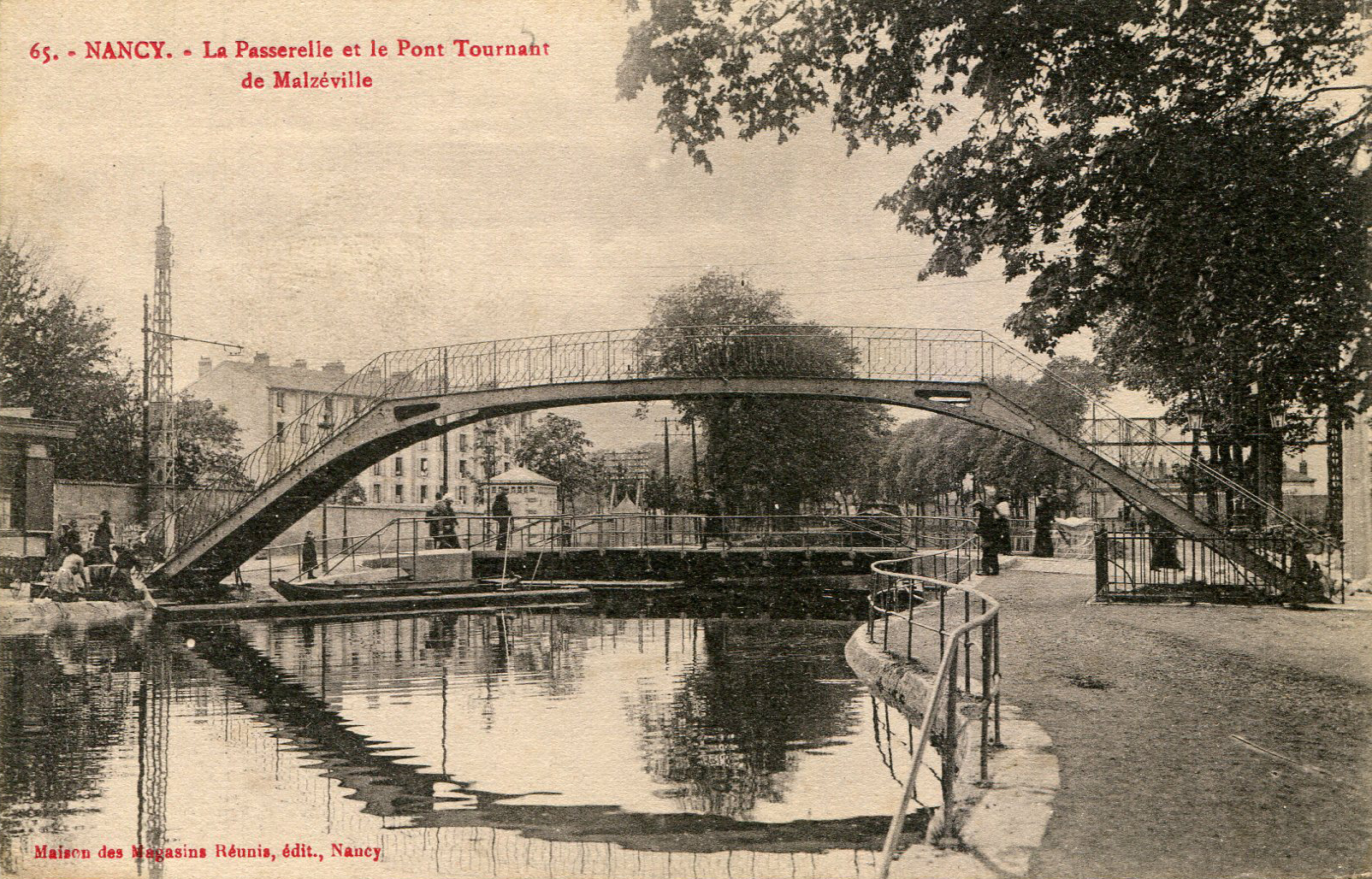 Passerelle et le Pont tournant