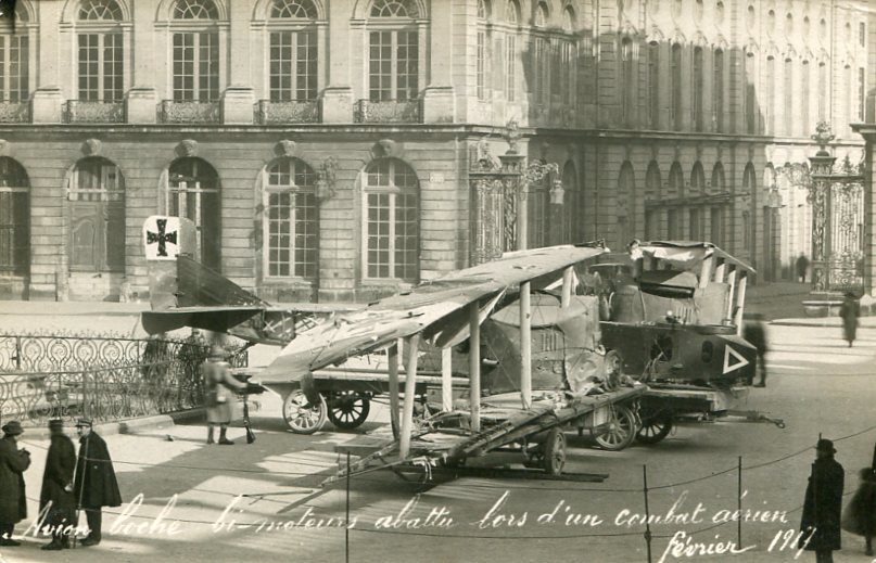 Abattu le 8 février 1917 par Guynemer