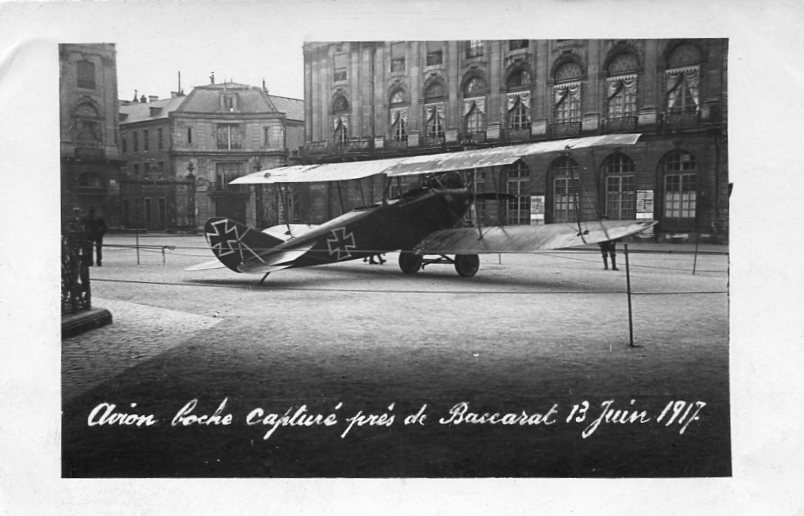 Capturé le 13 juin 1917 près de Baccarat
