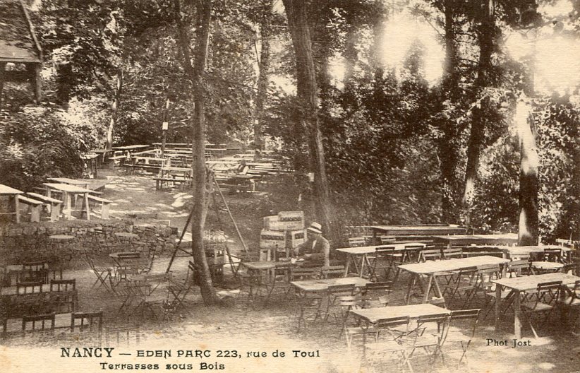 Terrasses sous bois