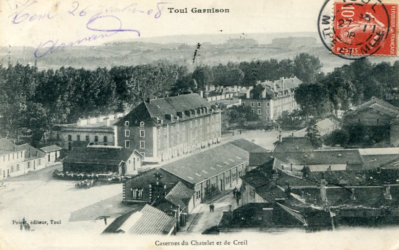 Casernes du Chatelet et de Creil