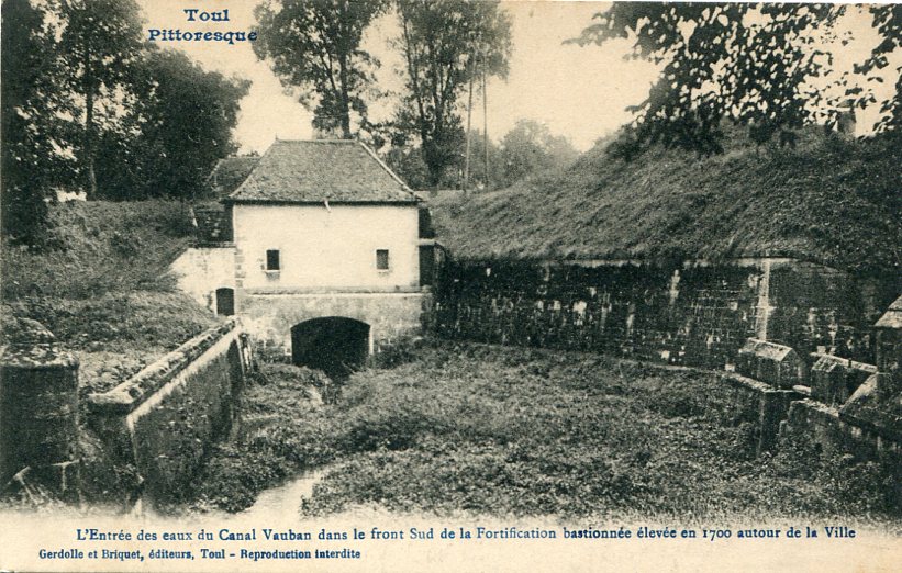 Entrée des eaux du canal Vauban