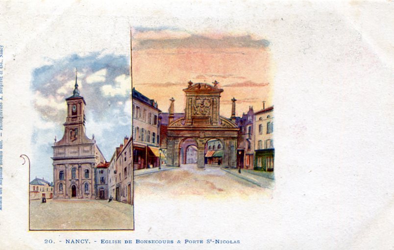 20 - Église de Bonsecours & Porte St-Nicolas