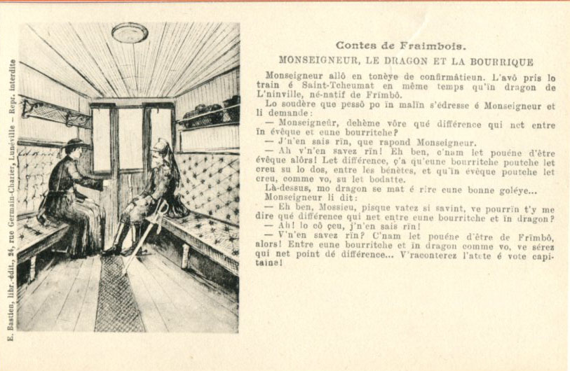 Monseigneur, le dragon et la bourrique