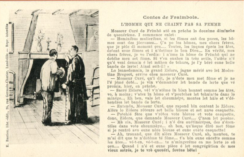L'homme qui ne craint pas sa femme