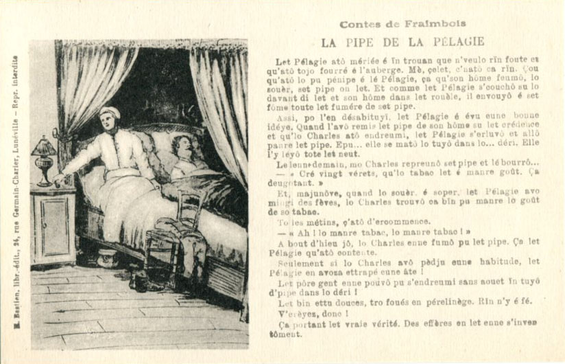 La pipe de la Pélagie