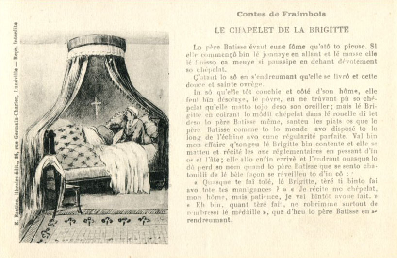Le chapelet de la Brigitte