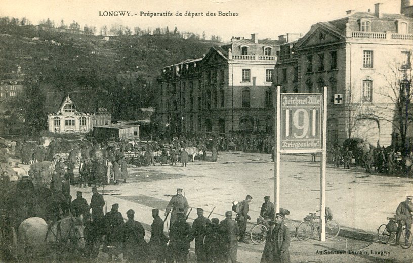 Départ des Boches