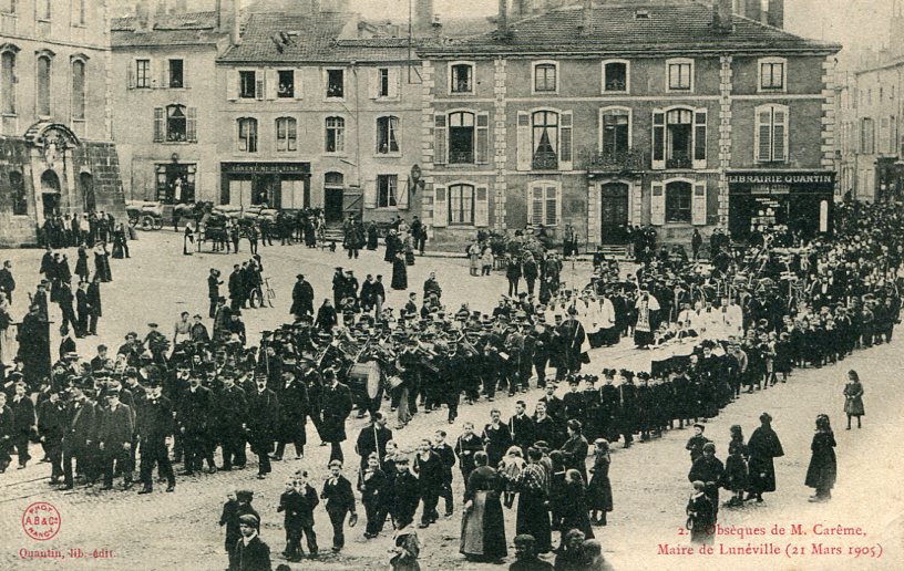 Obsèques de M. Carème