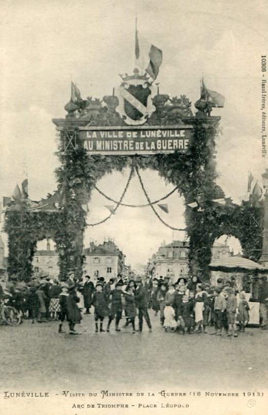 Visite du Ministre de la Guerre (10 -11-1918)
