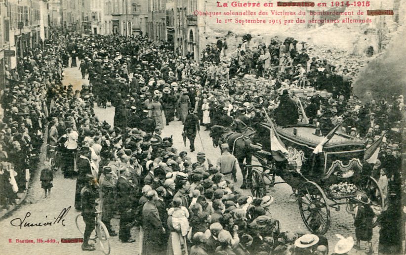 Obsèques des victimes du 1er septembre 1915