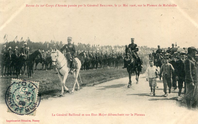 Arrivée de Bailloud
