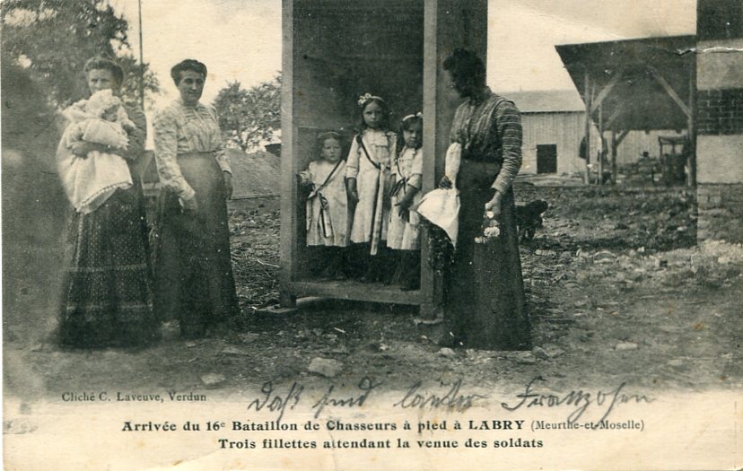 Arrivée de Chasseurs à pied