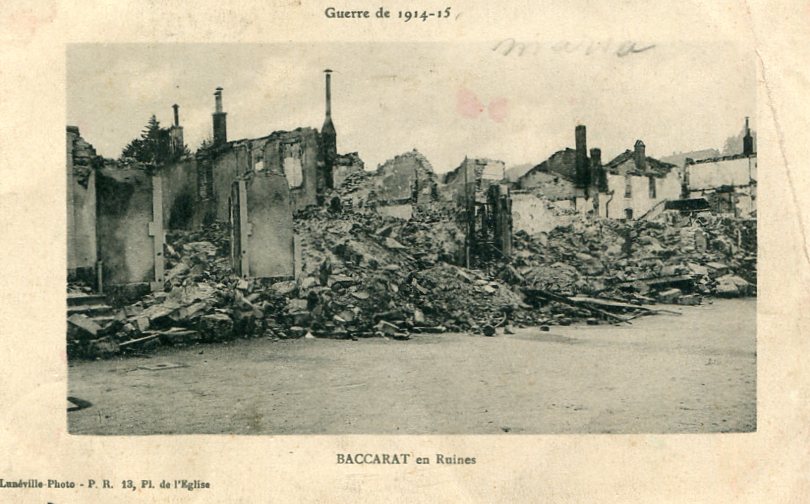 Baccarat en ruines