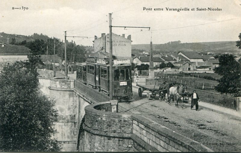 Pont entre St-Nicolas et Varangéville