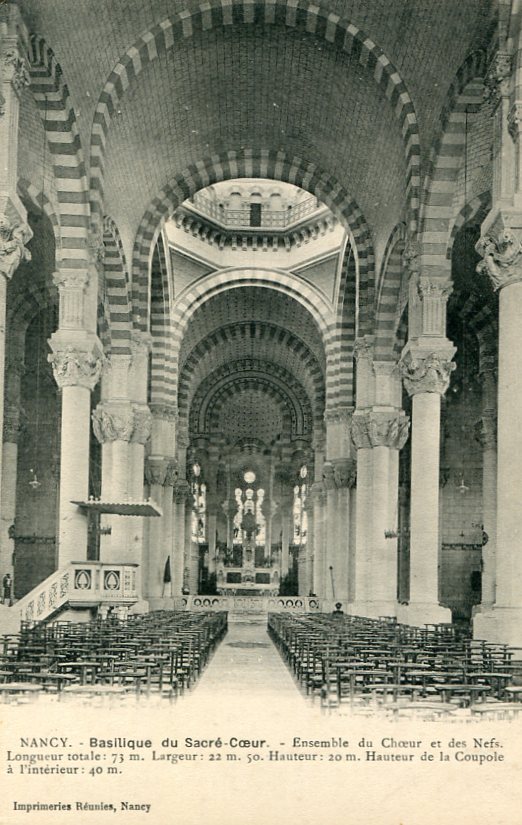 Ensemble du chœur et des nefs