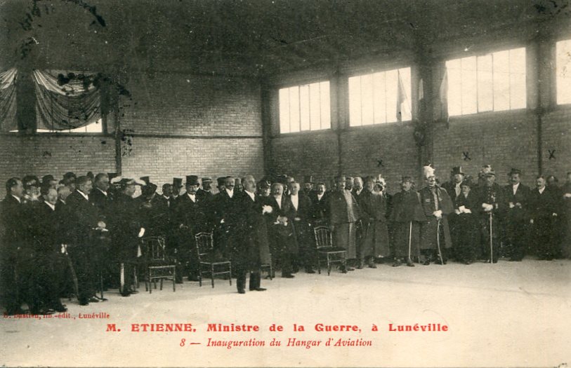 Inauguration du Hangar d'Aviation