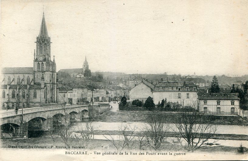 Rue des Ponts avant la guerre