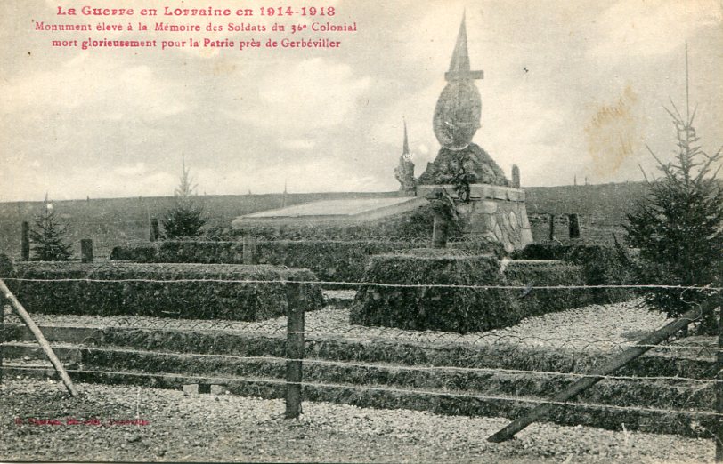En mémoire du 1er Colonial