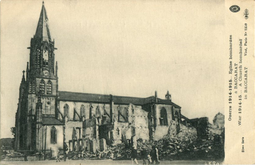 Église bombardée