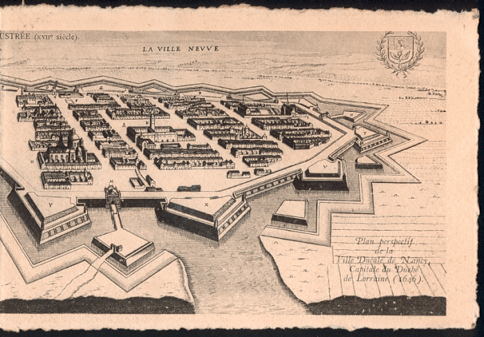 Plan perspectif : Ville neuve