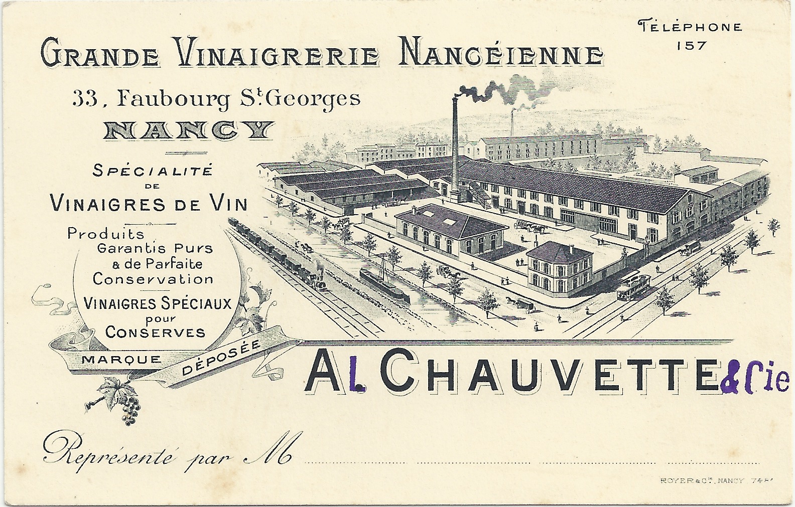 ■ Vinaigrerie Nancéienne