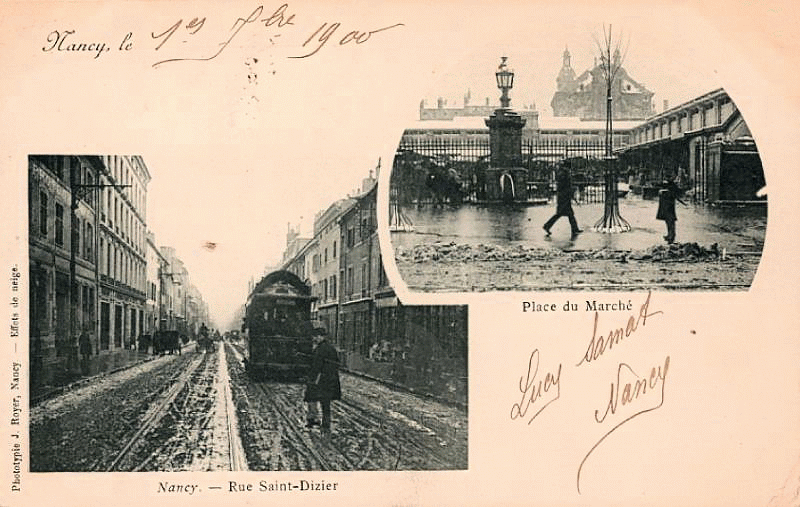 Place du Marché - Rue Saint-Dizier