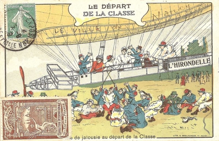 Départ de la classe