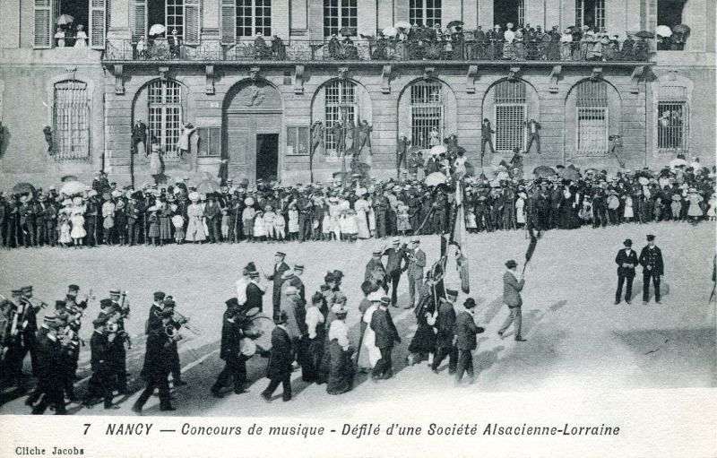 07 - Défilé d'une Société alsacienne-lorraine