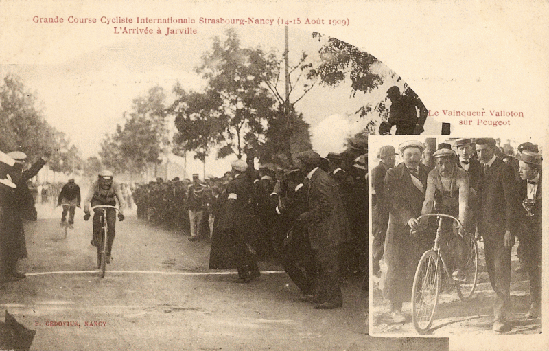 Course cycliste : L'arrivée à Jarville