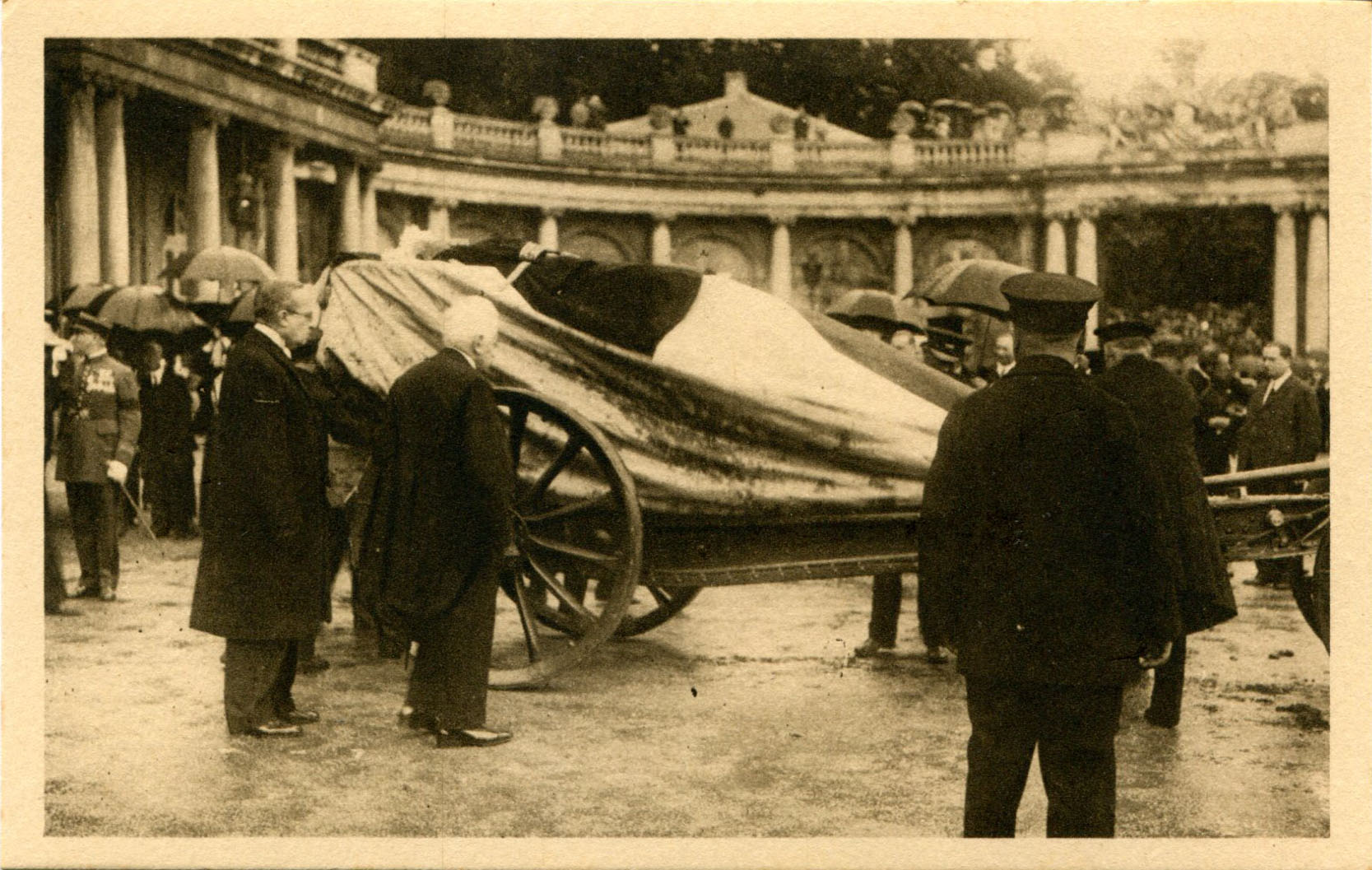 Départ du cortège