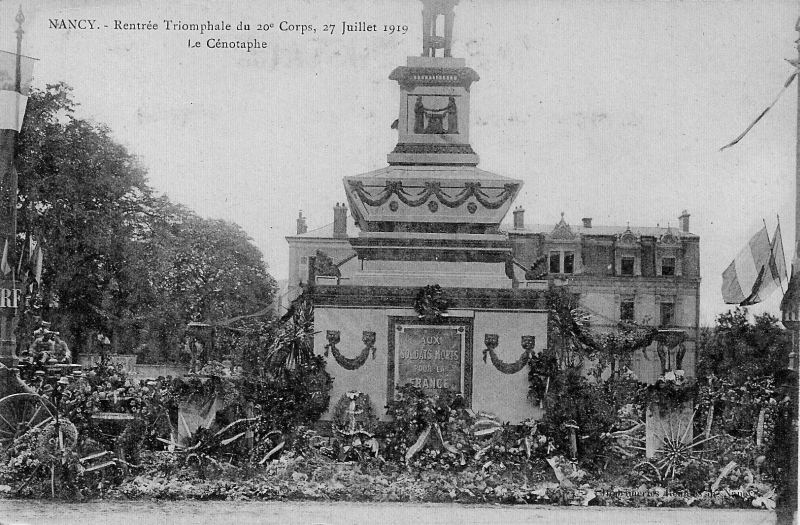 0192 Nancy Entree 20 Corps 1919