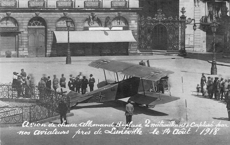 Capturé le 14 août 1918 près de Lunéville