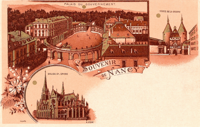 240-c Souvenir de Nancy