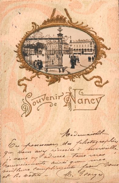 335 Souvenir de Nancy