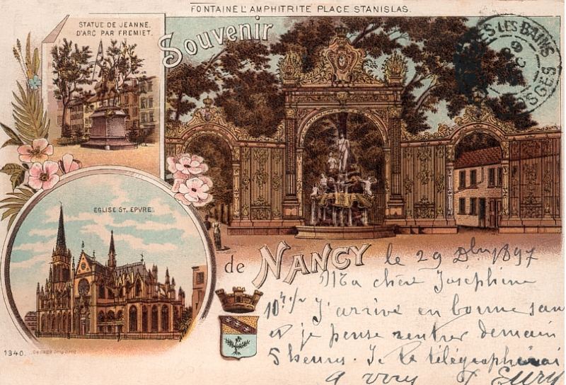 190 Souvenir de Nancy