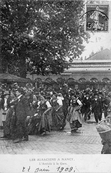 L'arrivée à la gare