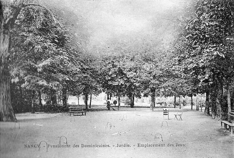 Jardin - Emplacement des jeux