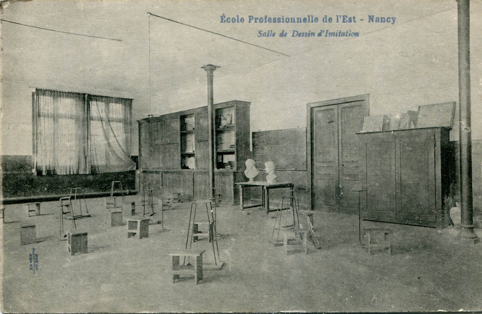 Salle de dessin d'imitation