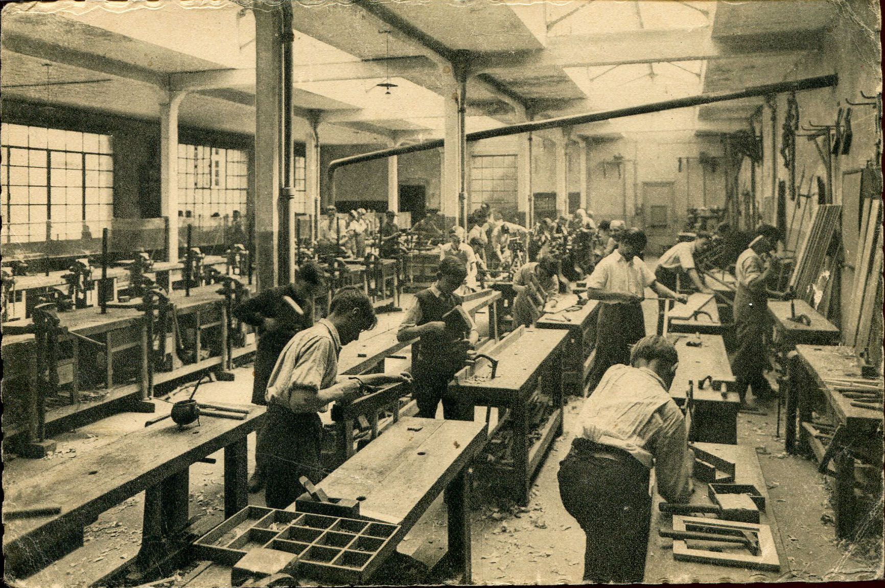 Atelier de menuiserie