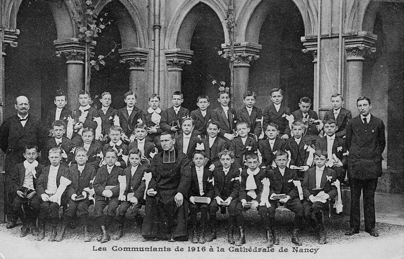 Communiants de 1916