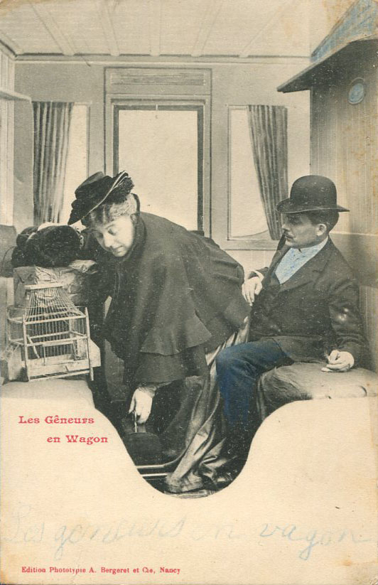 d-Les gêneurs en wagon