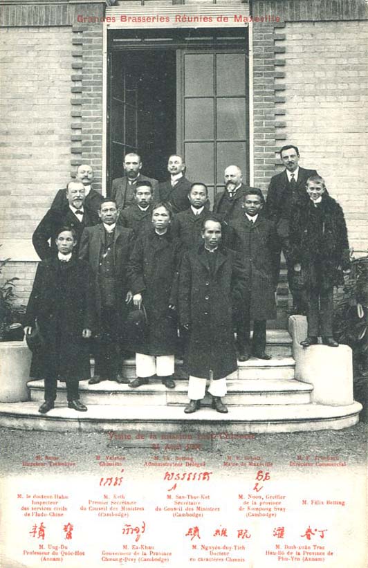 Visite - 10 octobre 1906