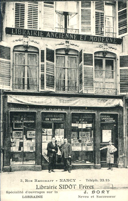 Librairie Sidot