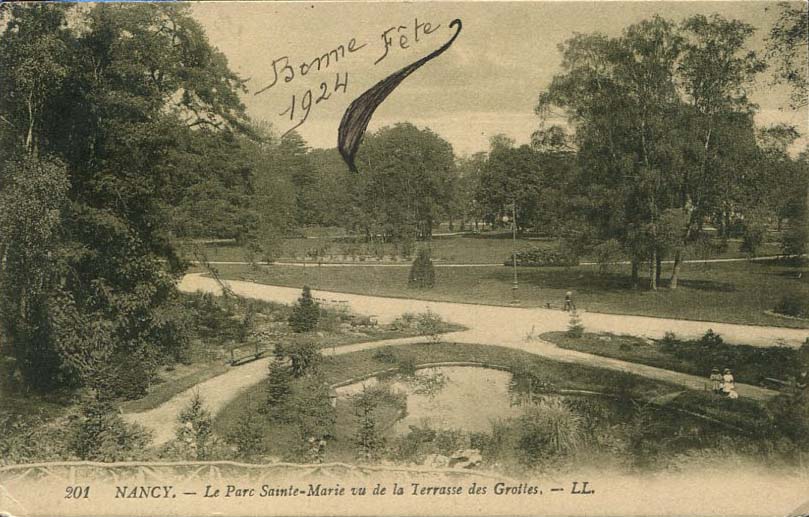 Vue depuis les grottes