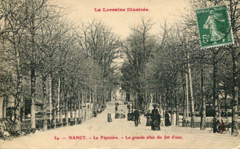 Allée du Jet d'eau -n