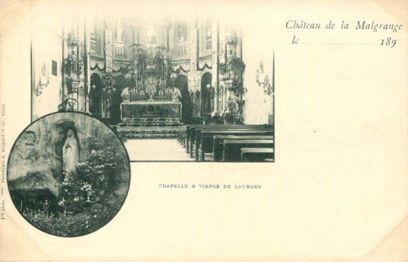 Chapelle et Vierge de Lourdes