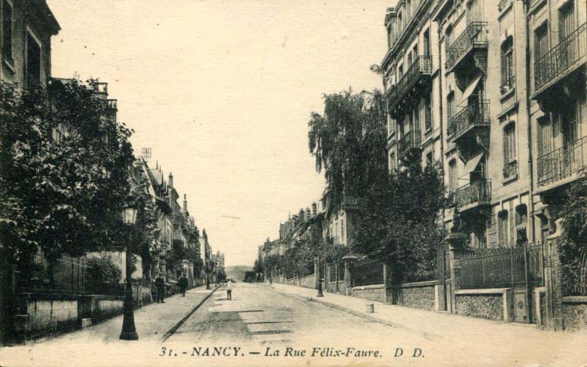 La rue Félix Faure
